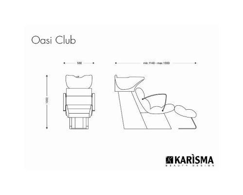 Мойка парикмахерская OASI CLUB