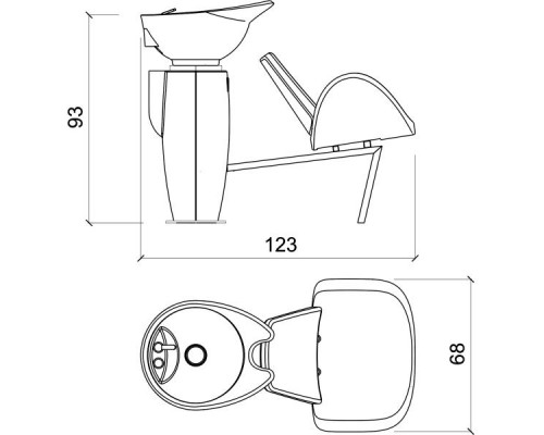 Мойка парикмахерская GRALIWASH